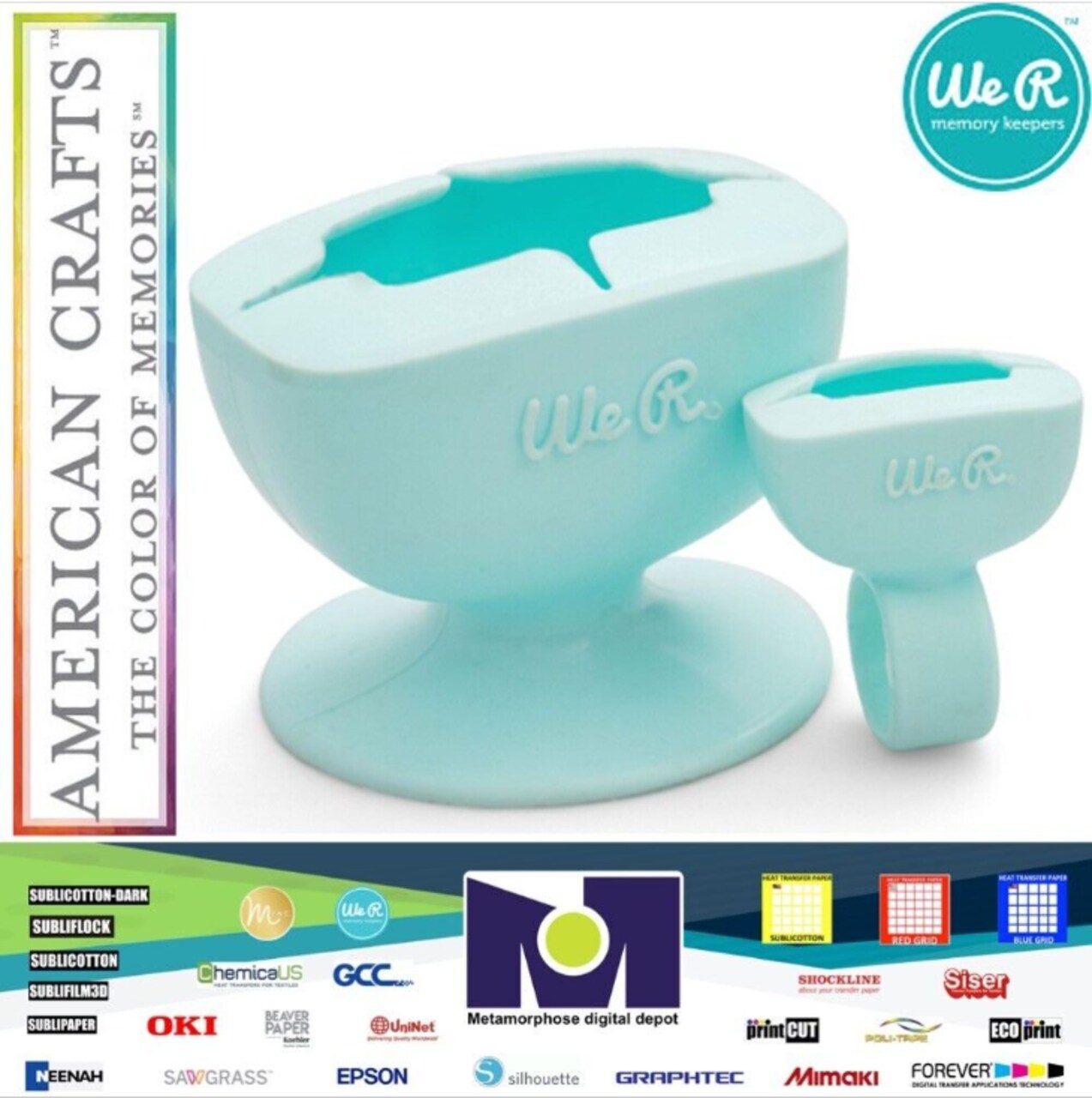 We R Memory Keepers Weeding Collector Desktop and Ring 2 Pcs 60000350